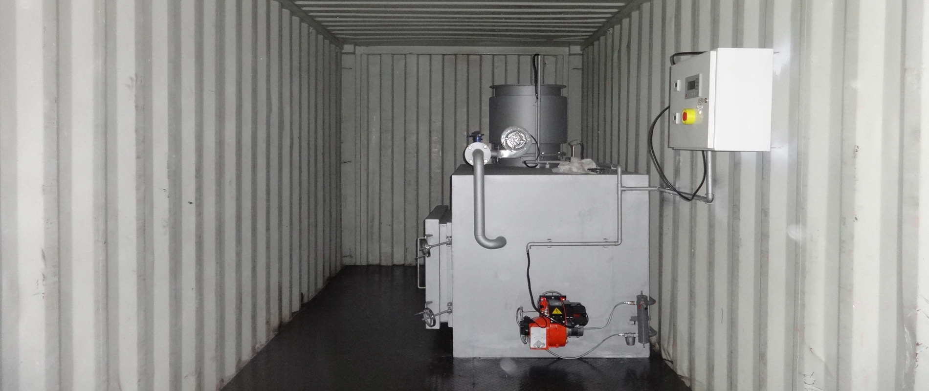 Hiclover mobile containerized incinerator
